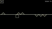Infinite 2d line runner - avoid triangle obstacles - android hyper casual game screenshot, image №2179603 - RAWG