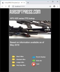 Find the FPS rating of your APS M4 AEG Rifle screenshot, image №1949959 - RAWG