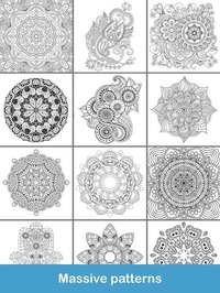 100+ Mandala coloring pages screenshot, image №1380485 - RAWG