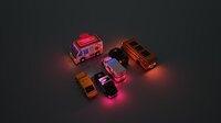 6 voxel 3D vehicles set screenshot, image №3662074 - RAWG