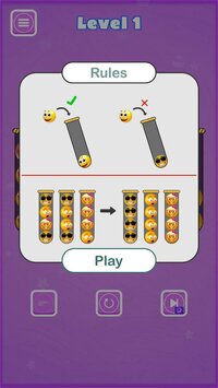 Emoji Sort Puzzle screenshot, image №2961913 - RAWG