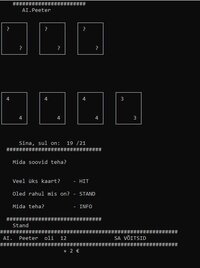 Blackjack ASCII like screenshot, image №3228775 - RAWG