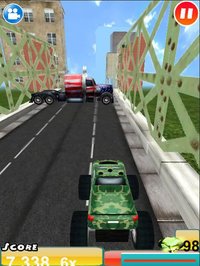 Real Crazy 3D Monster Truck Run: Extreme Offroad Highway Legends- Free Racing Game screenshot, image №893068 - RAWG