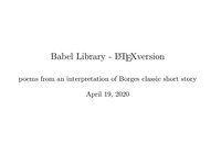 infinite content - a babel library based on Borges screenshot, image №2364207 - RAWG