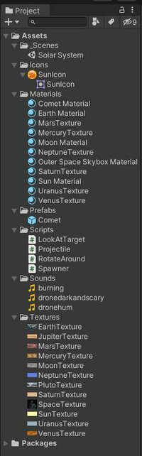 Solar System Course Project screenshot, image №2872166 - RAWG