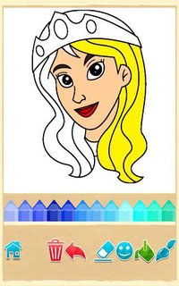 Princess Coloring Game screenshot, image №1555356 - RAWG