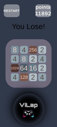 2048 (itch) (ViLap) screenshot, image №3821845 - RAWG