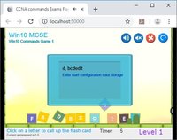 CramFLASH Win10 MCSE 40 Random Flashcards screenshot, image №2171300 - RAWG