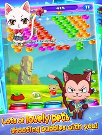 Cat Shoot Ball - Bubble Fruit screenshot, image №933272 - RAWG