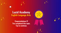 Lucid Academy - English Language Art screenshot, image №3540676 - RAWG