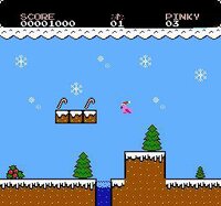 Pinky Xmas - NES Homebrew screenshot, image №2647136 - RAWG