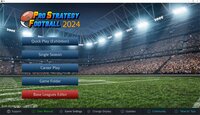 Pro Strategy Football 2024 screenshot, image №3926155 - RAWG