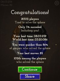 3d puzzle Lion's Sphere screenshot, image №1890596 - RAWG
