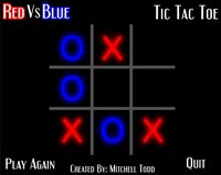 Red Vs Blue TicTacToe screenshot, image №2833094 - RAWG