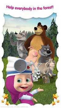 Masha and the Bear: Free Animal Games for Kids screenshot, image №1472588 - RAWG