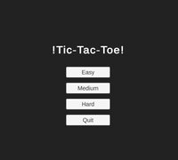 Tic-Tac-Toe (MohamedWael_GD) screenshot, image №3443920 - RAWG