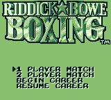 Riddick Bowe Boxing screenshot, image №751871 - RAWG