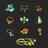 gold Jewelry icon pack screenshot, image №3054531 - RAWG