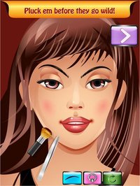 Hairy Eyebrow Plucking Salon Game - Beautiful brows for trendy princess pou girls FREE screenshot, image №953864 - RAWG