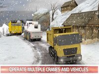 Winter Snow Euro Dump Truck Driver 3D screenshot, image №976883 - RAWG