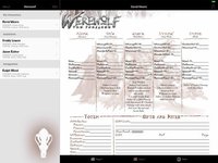 Real Sheet: NWOD Werewolf ∞ screenshot, image №1663802 - RAWG