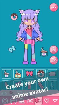 Cute Girl Avatar Maker - Cute Avatar Creator Game screenshot, image №2088230 - RAWG