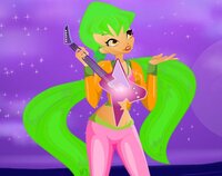 Winx Stella Night Dress Up Game screenshot, image №3222349 - RAWG