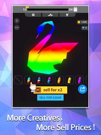 Idle Painter 3D-Low Poly&Tap screenshot, image №2024546 - RAWG