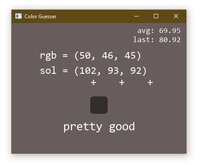 Color Guesser screenshot, image №3193363 - RAWG