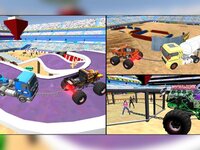 Monster Truck Rush Driving Sim screenshot, image №3484993 - RAWG