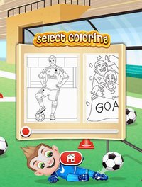 Football coloring book game screenshot, image №1555540 - RAWG