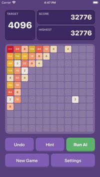 2048 AI - Play with AI solver screenshot, image №3110689 - RAWG