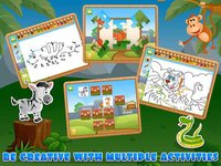 Zoo Animals Activity Set - Paint & Play All In One Educational Learning Games for Kids screenshot, image №889692 - RAWG