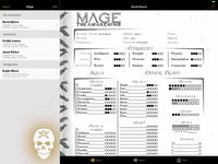 Real Sheet: NWOD Mage ∞ screenshot, image №2133430 - RAWG