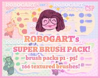 ROBOGART's Super Brush Pack! (P1 - P5) [CSP brushes, .sut files!] screenshot, image №3807745 - RAWG