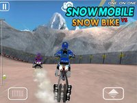SnowMobile Vs SnowBike - 3D Racing Game screenshot, image №973291 - RAWG