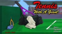 Tennis with a Giant screenshot, image №2370187 - RAWG