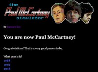 The Paul McCartney Simulator screenshot, image №2277760 - RAWG