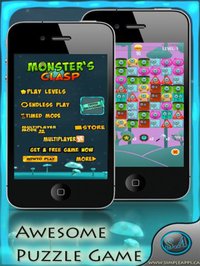 Monsters Clasp - Swap and Match Three Puzzle Game screenshot, image №887905 - RAWG