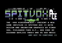 Spitvox Ace - C64 game screenshot, image №3134443 - RAWG