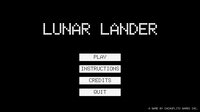 Lunar Lander (itch) (LucioRuixo) screenshot, image №2433065 - RAWG