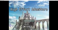 High Effort Adventure screenshot, image №2808127 - RAWG