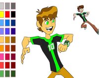 Ben 10 omniverse coloring game screenshot, image №3194081 - RAWG