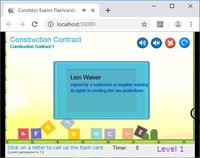 CramFLASH Construction Contract Exam Random Flashcard Apps screenshot, image №2159414 - RAWG