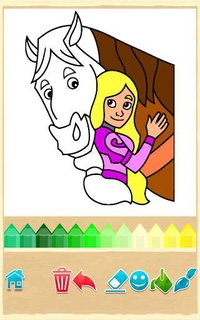 Princess Coloring Game screenshot, image №1555372 - RAWG