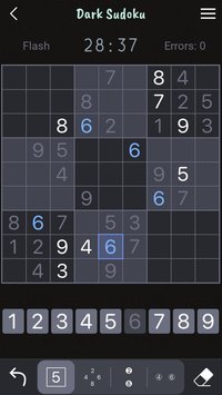 Dark Sudoku - Classic Sudoku Puzzle screenshot, image №2331538 - RAWG