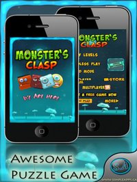 Monsters Clasp - Swap and Match Three Puzzle Game screenshot, image №887902 - RAWG