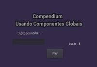 Compendium - Usando Componentes Globais screenshot, image №2310100 - RAWG
