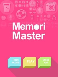 Are you the Memori Master ? - an app to train your short term memory in a fun & interesting way screenshot, image №888654 - RAWG