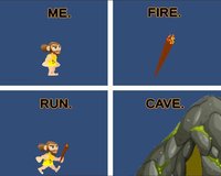 Me. Fire. Run. Cave. screenshot, image №2361566 - RAWG